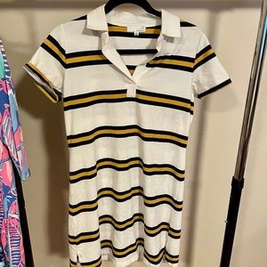 NOWT ten sixty Sherman Striped polo dress - size M